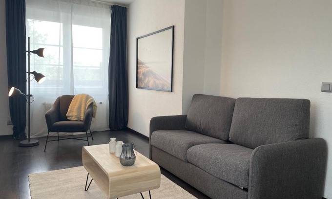 Langenhorn Apartment | Airport Apartments for 4 - Kitchen - Parking with eCharging
