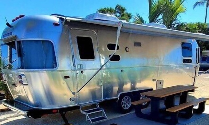 Long Beach Estates House | Airstream Travel Trailer