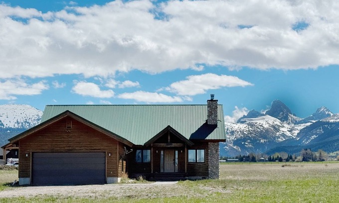 Driggs House | Airy Family Home w/Breathtaking Teton Views
