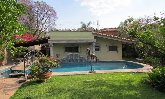 Ajijic Villa | Ajijic Centro. Tranquility, security & privacy - Exclusive use of 34' lap pool.