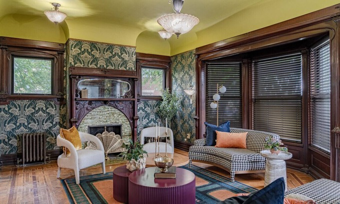 Highland Square House | Akron's Werner House: Historic 4 Bedroom Luxury