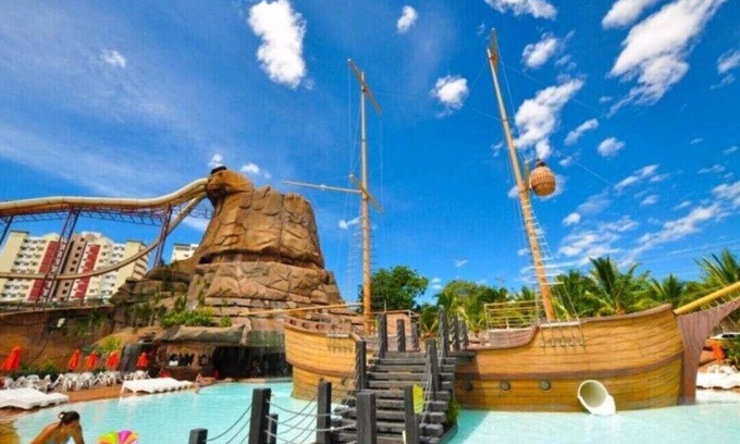 Caldas Novas Apartment | AL APT FOR 5 PES AT PIAZZA DIROMA, ACCESS TO SPLASH DIROMA, COMFORT AND FUN