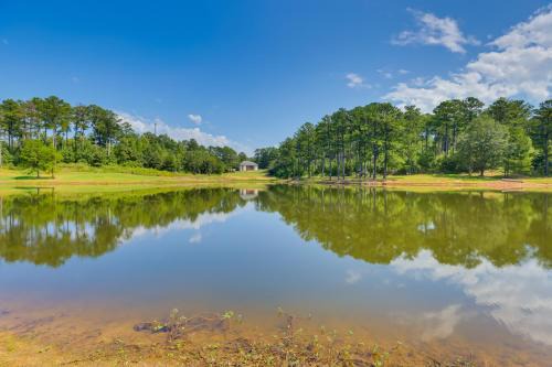 Eutaw House | Alabama Retreat with Private Pond, Deck and Pool Table
