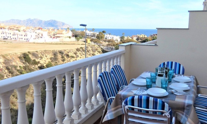 Puerto de Mazarron House | Alamillo House, sea and mountain view, 700 meters from the beach.