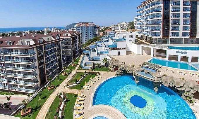 Alanya Apartment | alanya fully furnished 2+1 110 m2 2bathrooms+pools+gym&more