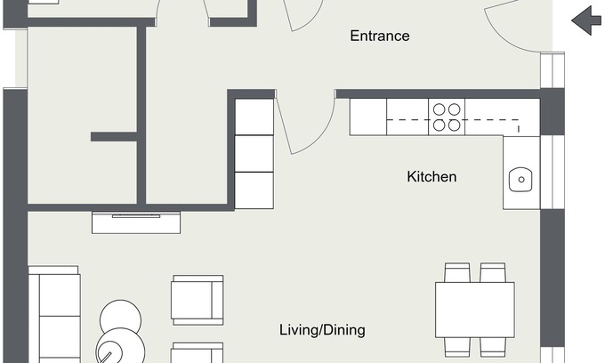 Kirchentellinsfurt Apartment | AlbLoft - Modern new-build apartment near the city center/Alb