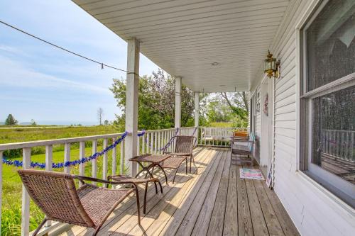 Algoma House | Algoma Vacation Rental with Fire Pit and Lake Views!