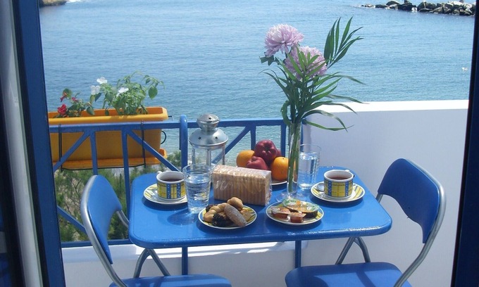Therma Apartment | Alkistis Cozy by The Beach Apartment in Ikaria Island inTherma Bay - 2nd Floor