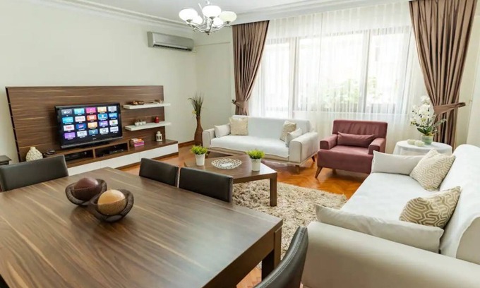 Sisli Apartment | All air conditioned & Heated 3 bedrooms Flat in the City.