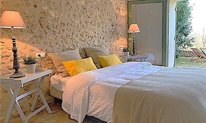 Bourrou Cottage | All Cottages de Monciaux Swimming pool Tennis (16/22 Pers)