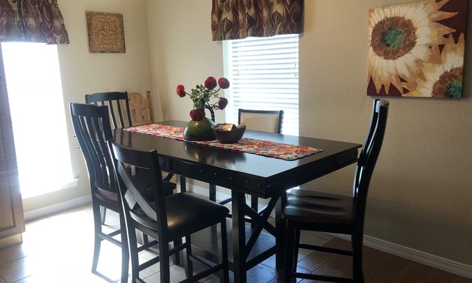 Elk City Condo | All the Comforts of Home Duplex. Backyard grill and atmosphere. Extra services!