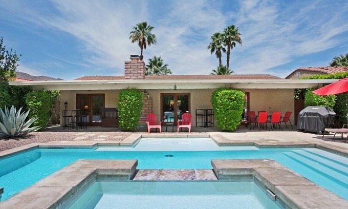 Tahquitz River Estates House | All You Need!Private Warm Sands/Mesquite 3 BR/2 BA House W/Salt Water Pool & Spa