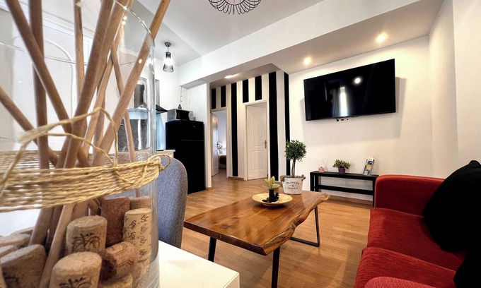 Exarhia Apartment | Allure Suite 1 Modern Downtown Comfort. Walk to all the major sights of Athens.