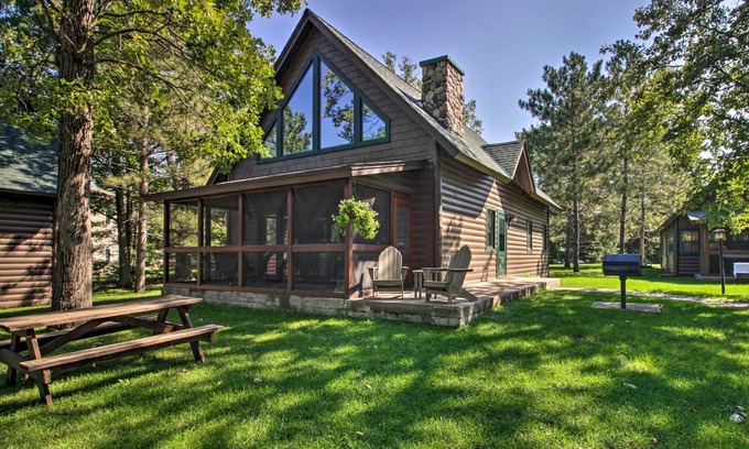 Nisswa Cabin | Alluring Nisswa Cabin on Gull Lake w/Fireplace!