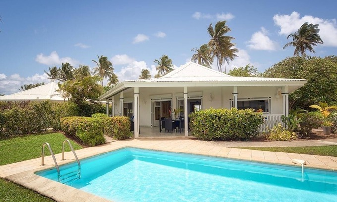 Saint-Francois Villa | Aloe, a high standard villa with panoramic view of Saint-François in Guadeloupe