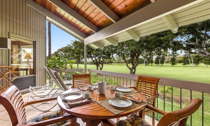 Keauhou Condo | Aloha Condos, Kanaloa at Kona, Condo 203, Fairway Front, AC
