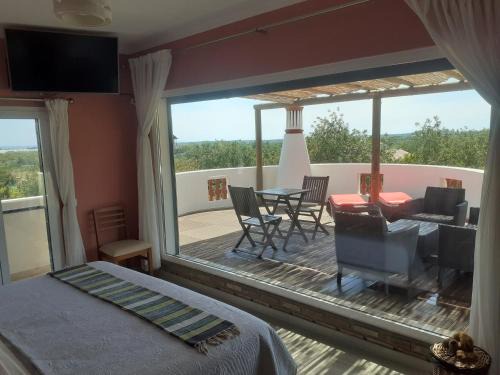 Santo Estevao House | Alojamento local Patudos, Suite com terraço privado