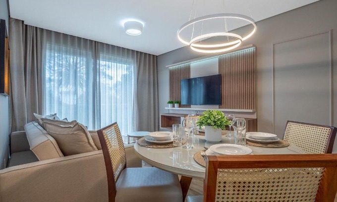 Tirol Apartment | Alpes da Montanha 203 - Ap novo junto ao Centro de Gramado + garagem