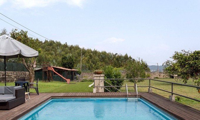 Parada de Todeia Apartment | ALTIDO Magic House w/Terrace & Pool in Porto Countryside