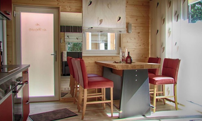 Markt Nordheim Apartment | Am Wald Gelegenes Ferienhaus mit Holzterrasse