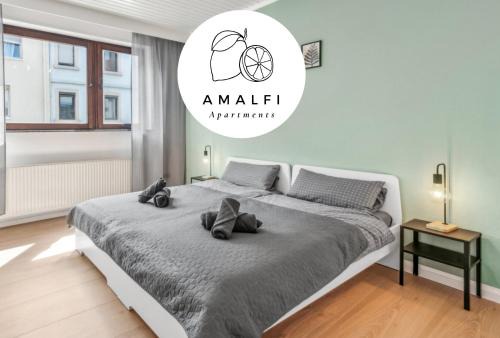 Kaiserslautern Apartment | Amalfi A06 - für 6 PP - 3 Zi - 6 Betten - Terrasse inkl smart TV
