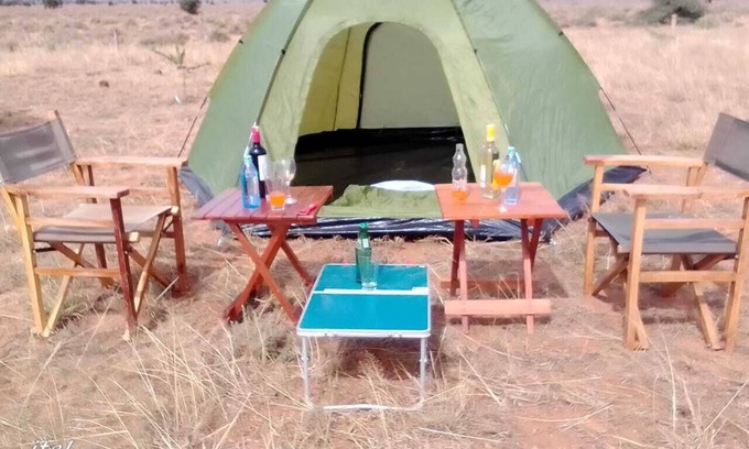 Amboseli Cabin | Amanya Double Pitch Tent with Mt Kilimanjaro View