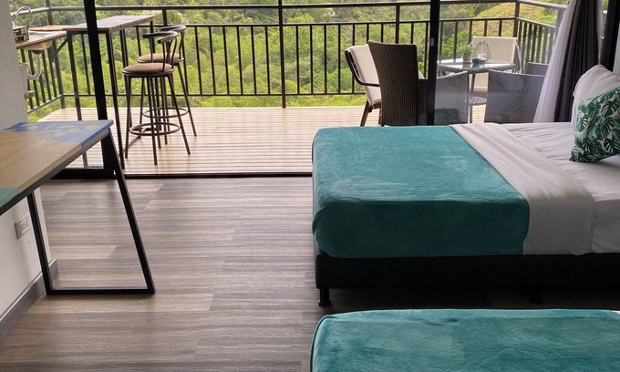 La Vega Cabin | Amari:cabaña Garzas, di Vega Cundinamarca. Balcón,terraza,jacuzzi