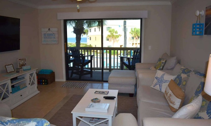 Butler Beach Condo | Amazing 2 BR Oceanview Condo near St Aug Unit 317