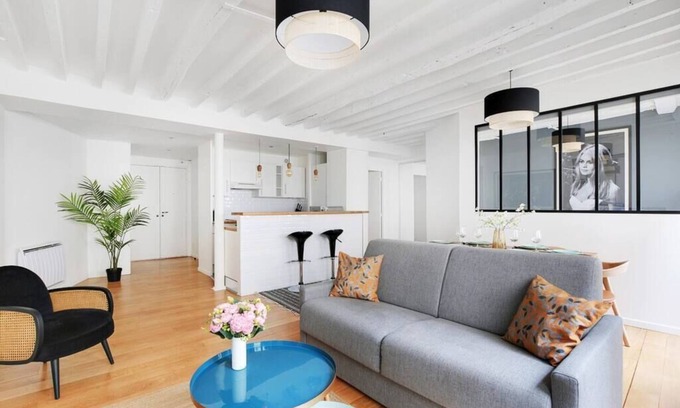 Quartier du Mail Apartment | Amazing Apartment - 6p/2br -sentier/bonne-nouvelle
