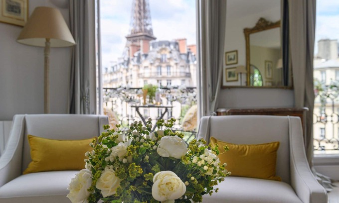 Quartier du Gros-Caillou Apartment | Amazing Balcony and Pinch-Yourself Eiffel Views!