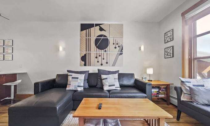 Copper Mountain Village Condo | Amazing Condo Right in Center Village! 3 Outdoor Hot Tubs PP225