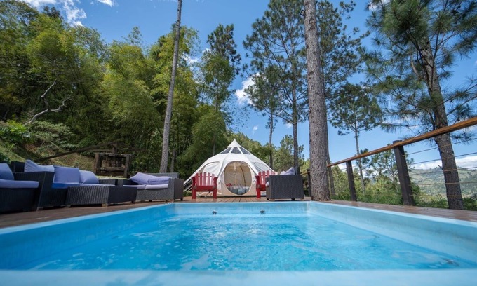 Jarabacoa Ski Chalet | Amazing glamping experience,Quintas del Bosque Jarabacoa! Stunning Views!