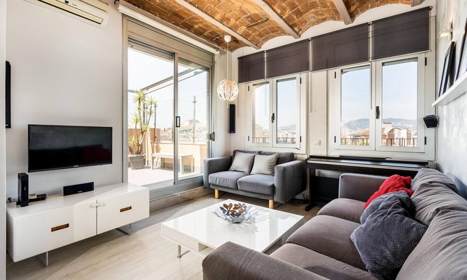 La Font de la Guatlla Apartment | Amazing jewel, high quality furniture and central location with 2 terraces