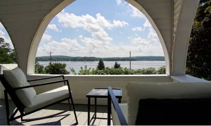 Winnisquam Condo | Amazing Lake and Mountain Views; newly renovated; sleeps 5