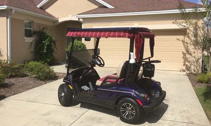 Virginia Trace House | Amazing Location! Close To Lake Sumter Landing! 3Bdrm Villa W/Golf Cart & BBQ