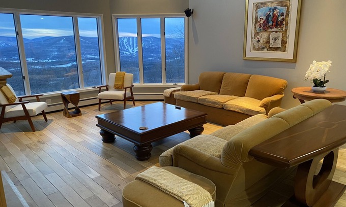 Windham House | Amazing Mountain View’s from every room! Hot Tub/3 Fire pits & Game Rm