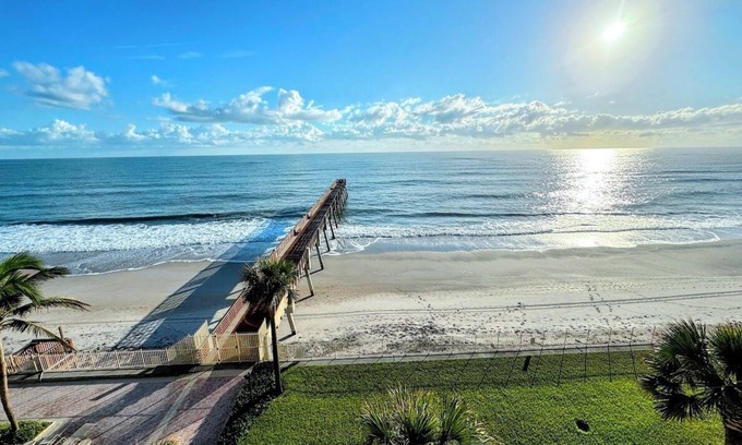 Central Beach Condo | AMAZING OCEAN FRONT - TOP FLOOR PENTHOUSE- PLUS PIER - 3BDRM/4BATH - 3,600 SF