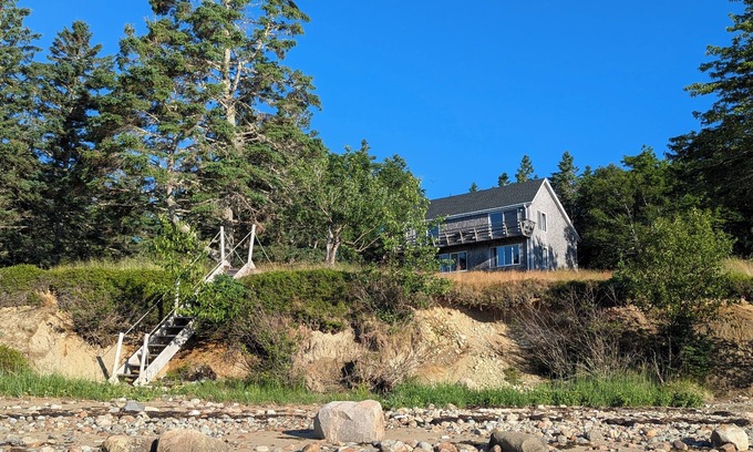Milbridge House | Amazing Private Oceanfront Beach House with incredible views. Dog friendly!
