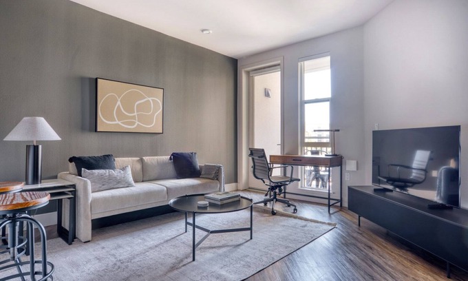 Centennial Apartment | Amazing Redwood City 1BR w/W/D, Gym & A/C, nr Caltrain, by Blueground