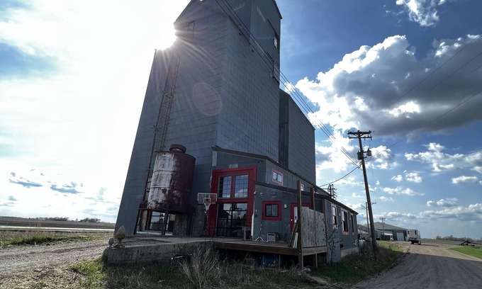 Baker House | Amazing repurposed grain elevator!