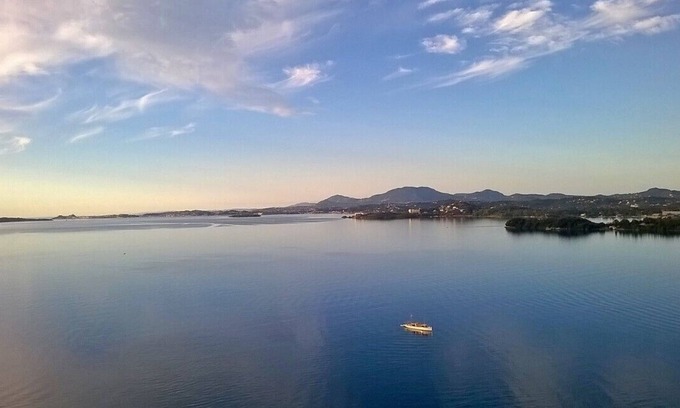 Pirgi Villa | Amazing view, dominates Ipsos bay and several other bays to the city of Corfu.
