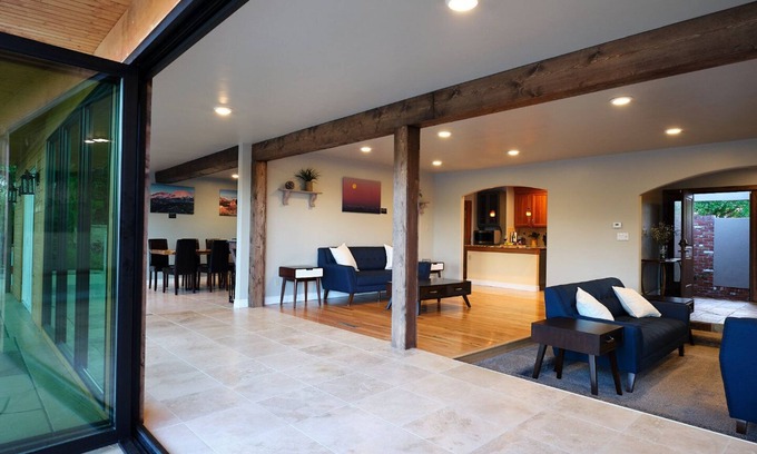 Colorado Springs House | Amazing Views, Amazing Modern Broadmoor Home , with a hot tub and fire pit!