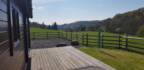 Broughton Mills Apartment | Amazing Views Log Cabin Broughton Mills South Lakes