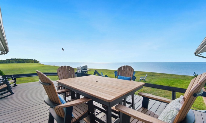 Rock Hall House | Amazing Waterfront house with expansive views of the Chesapeake Bay and Sunsets