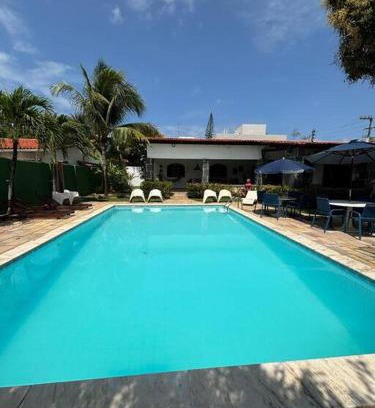 Pontal de Serrambi House | Ampla casa de 3 quartos com piscina em Serrambi PE a 50mts do mar