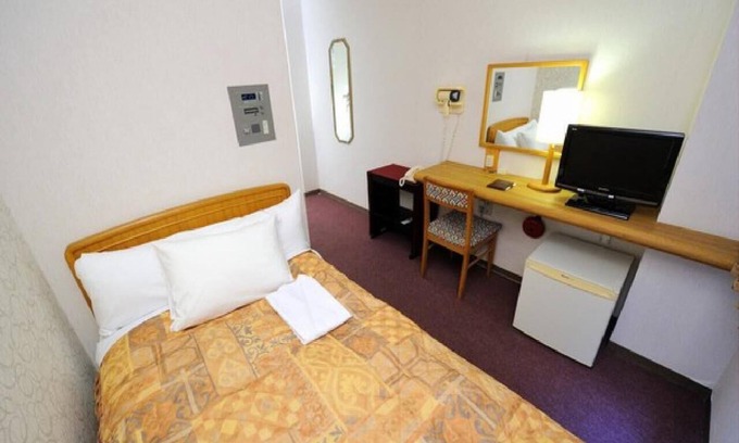 Kisarazu Hotel | An economy single smoking room with a plan that in/Kisarazu Chiba