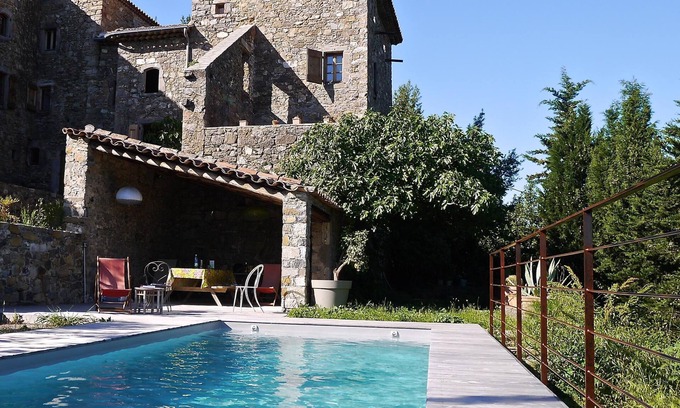Generargues Other | Ancient Cévennes Farmhouse with character at the foot of the Cevennes with Pool