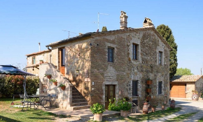 San Quirico d'Orcia House | Ancient farm la Martinella Depandance apartment