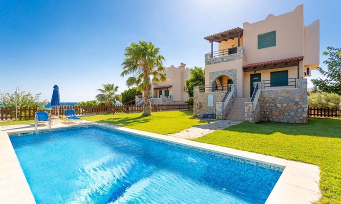 Fragkokastello Villa | Andreas Beach Villa - Two Bedroom Villa, Sleeps 5