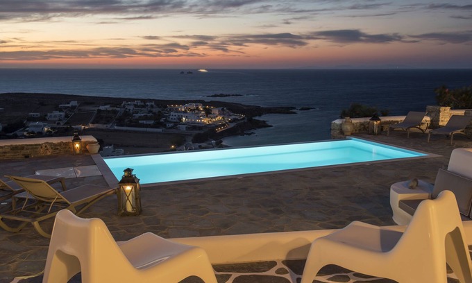 Parasporos Villa | ANEMOS retreat in Paros with pool, stunning sea view, near sandy beaches